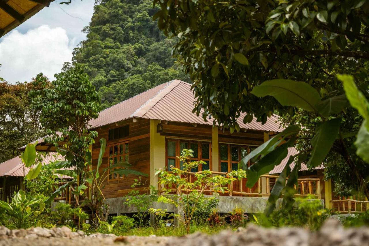 Monkey Mansion - Jungalows & Tours Khao Sok National Park Dış mekan fotoğraf