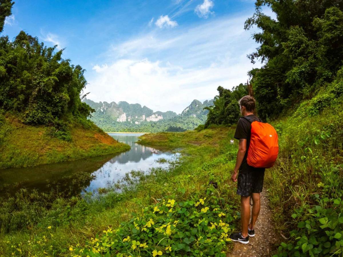 Monkey Mansion - Jungalows & Tours Khao Sok National Park Dış mekan fotoğraf